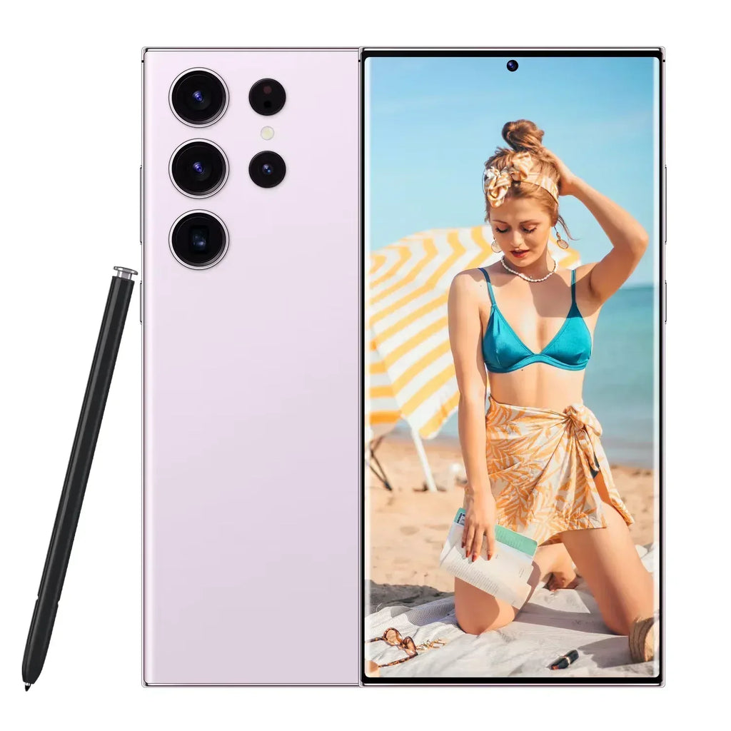 Fast Delivery Note 30 Ultra 7.3 Inch AMOLED 5G Phone Tidesmit