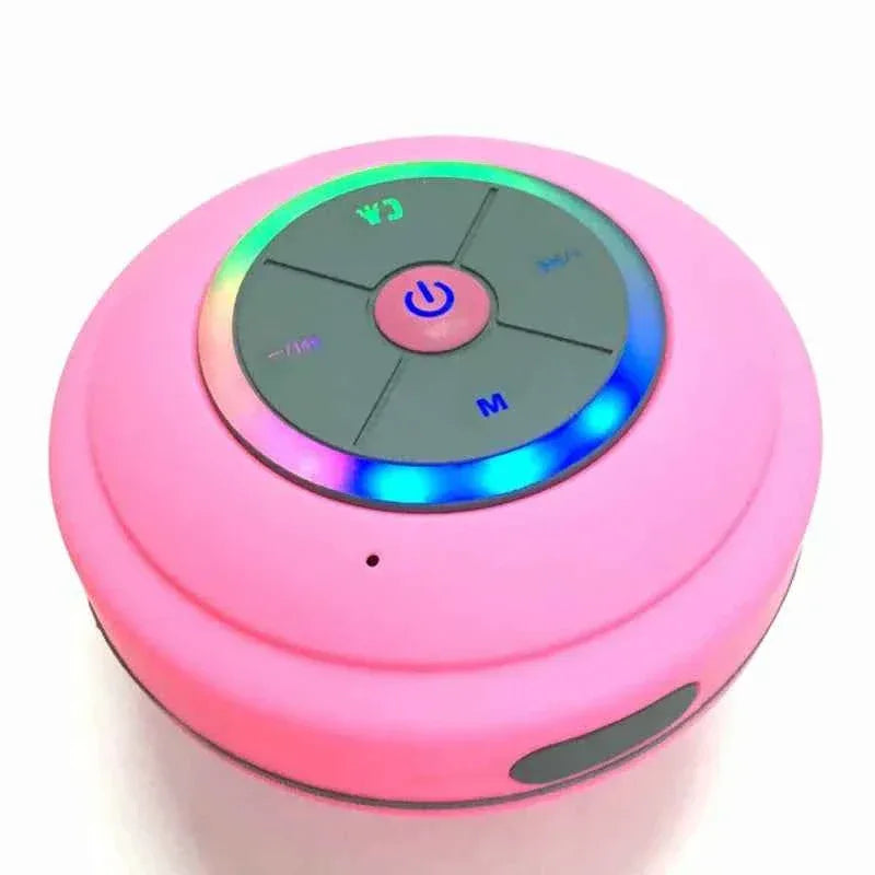 Portable Bluetooth Speaker, IPX7 Waterproof Wireless Audio Box Pink My Store