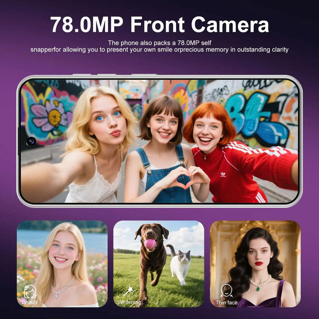 Find X8 5G Smartphone 16GB RAM 1TB Storage - Unlocked Android 15 Tidesmit