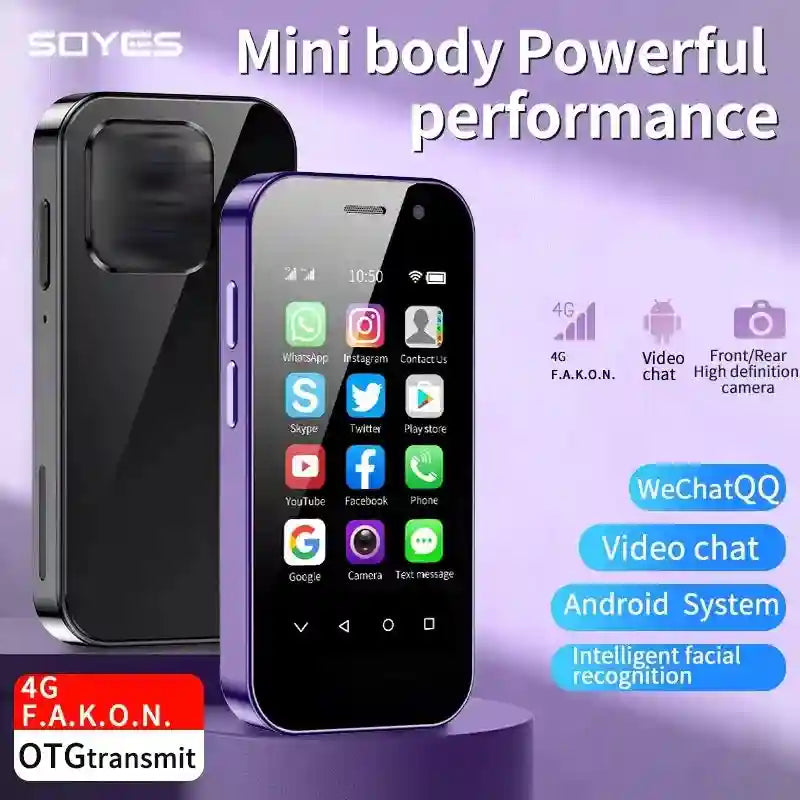 XS14 Pro Mini Smartphone: Compact 3GB RAM Dual SIM Phone Tidesmit