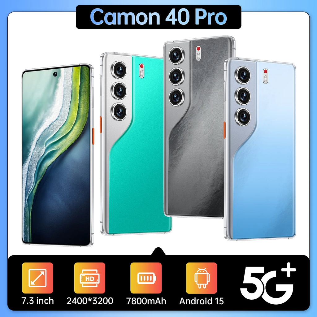 Tidesmit 5G Smartphone, 1TB Storage, 16GB RAM, 108MP Camera Tidesmit
