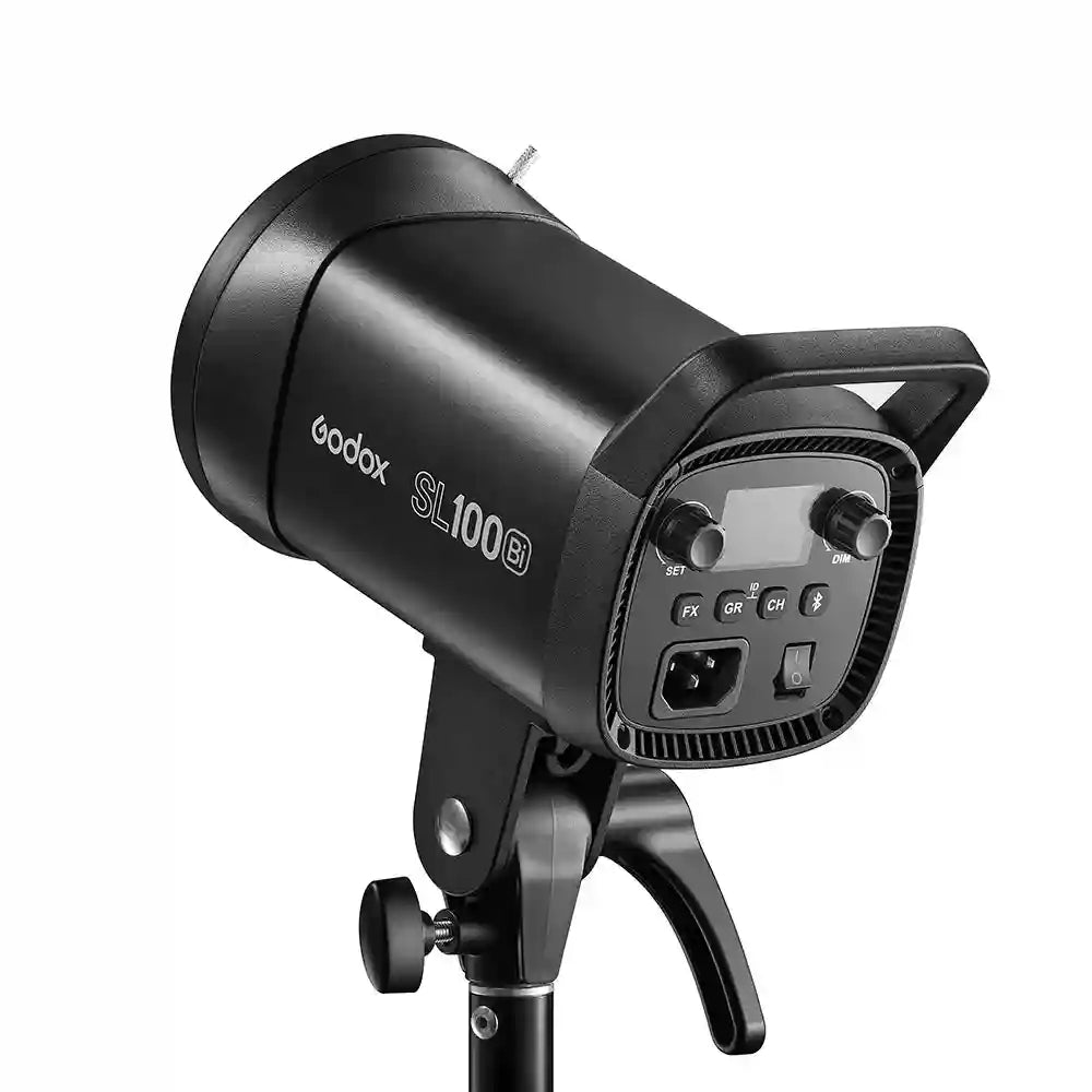 Godox SL100Bi Bi-Color LED Video Light - 100W Bowens Mount Studio Kit Tidesmit
