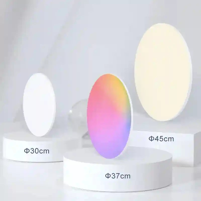 RGB Smart Ceiling Light Bluetooth App Controlled Dimmable 220V Tidesmit