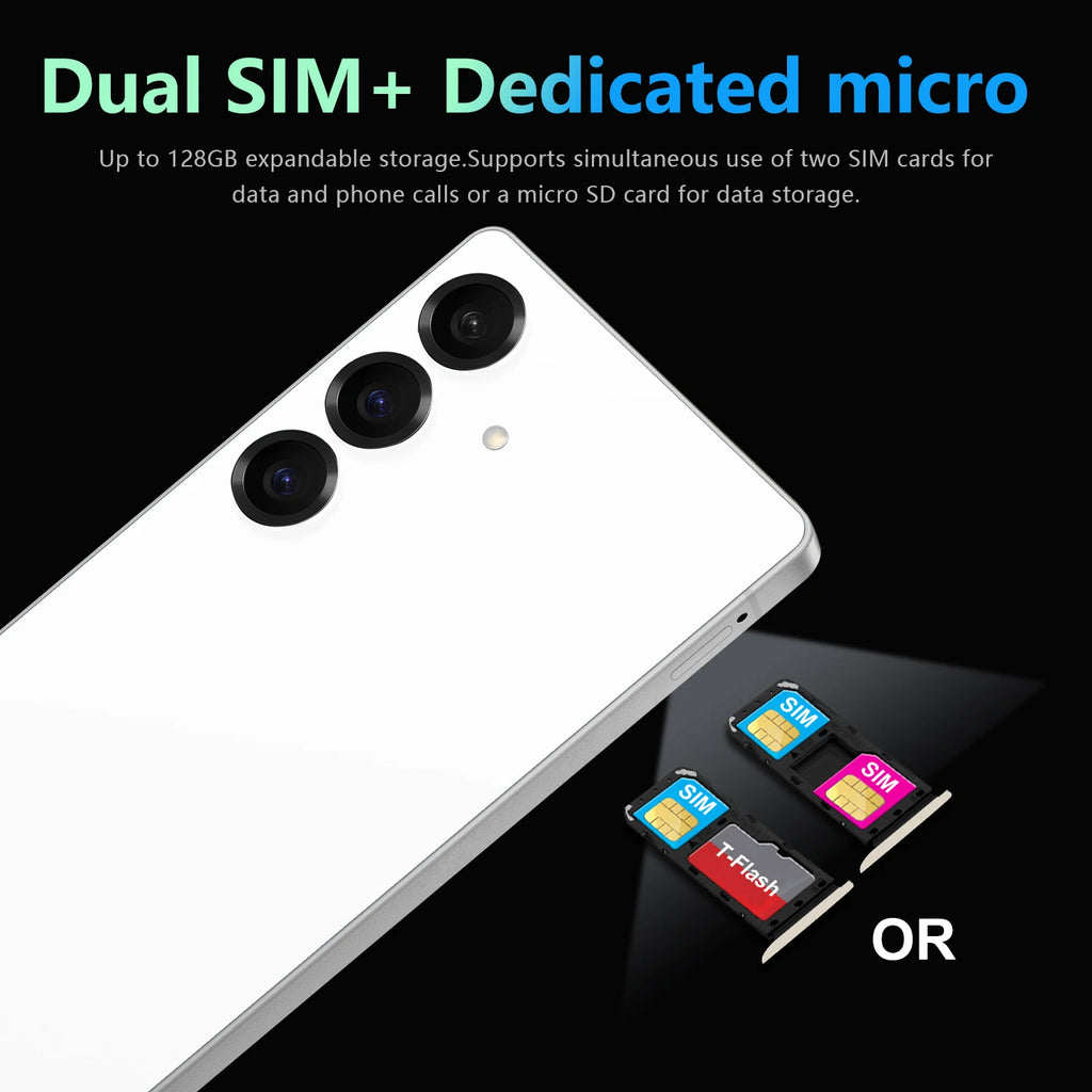 5G Smartphone 1TB 16GB RAM Unlocked Dual SIM Gray - Tidesmit Tidesmit