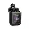 K2 Wireless Earbuds with LED Display by Tidesmit - Black/White Black K2 Smart earbuds Tidesmit