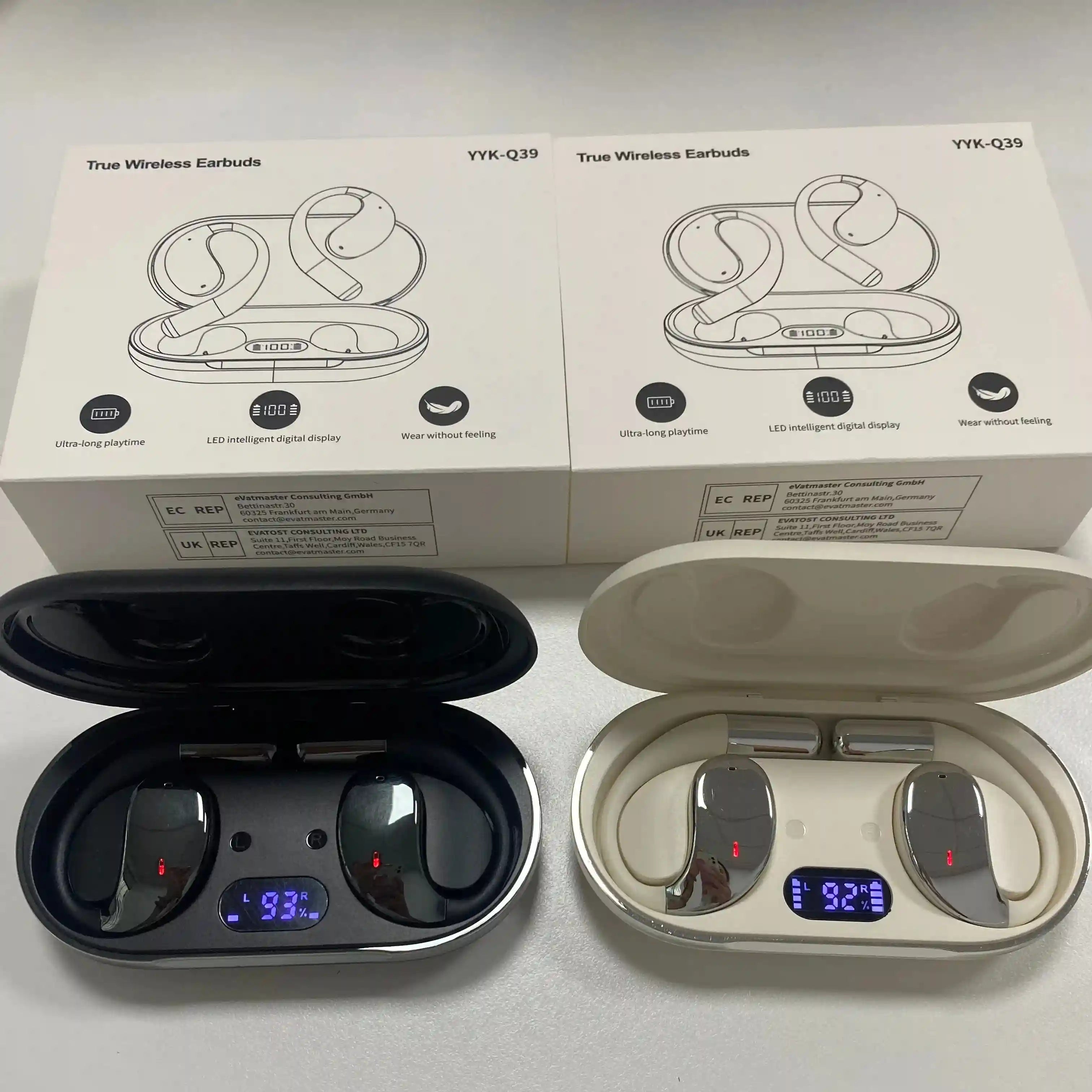 Tidesmit YYK-Q39 Open Ear Sports Earbuds with ENC Noise Cancelling Tidesmit