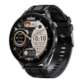 Smartwatch Fitness Tracker with Heart Rate Monitor & GPS - Silver/Black Black My Store
