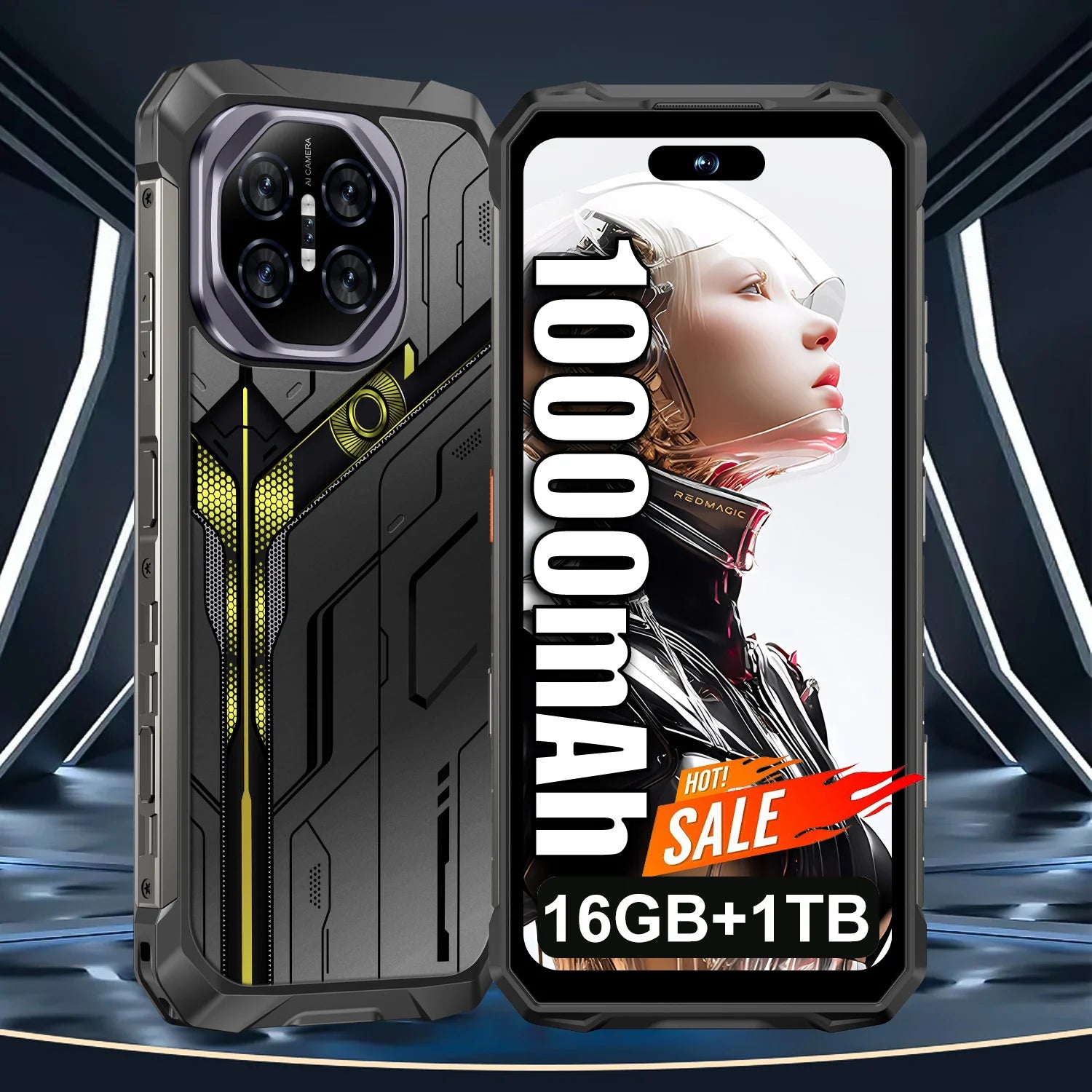 NFC 7.2inch Best Quality X27 ultra 5G Mobile Phone with Shockproof Waterproof Drop Resistant