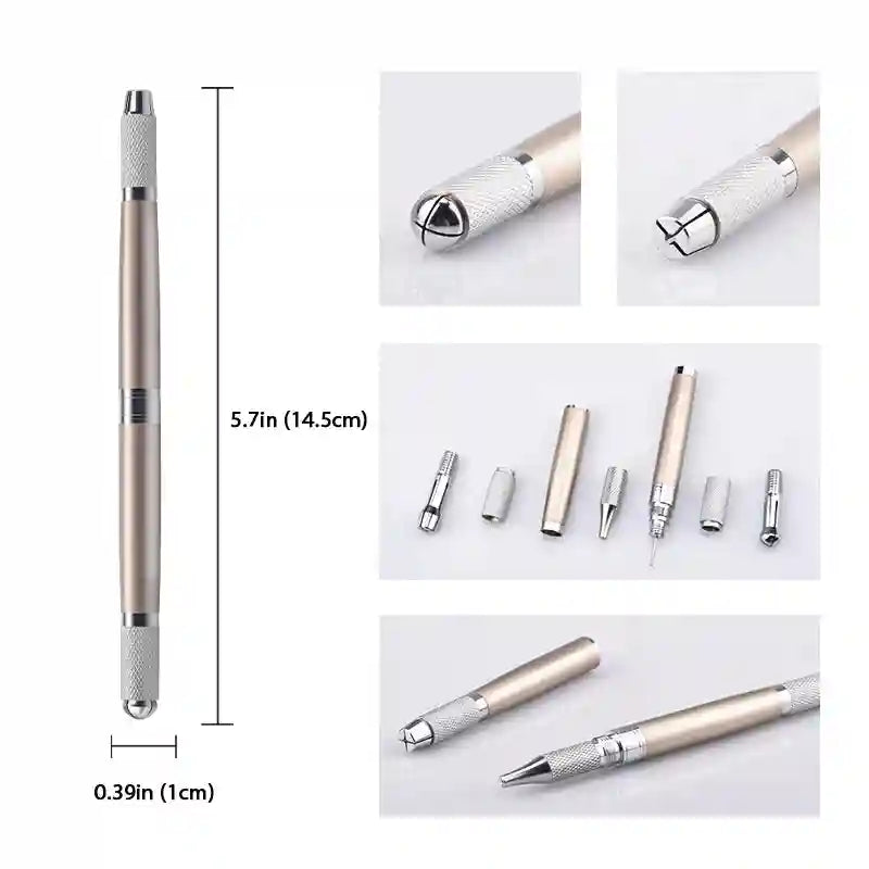 Manual Microblading Pen - Professional PMU Tool for Precise Detailing Permanent Makeup Machines Tidesmit