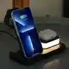 4-in-1 Magnetic Wireless Charging Station | Fast Qi Multi-Device Stand Universal C500 Night LED Tidesmit