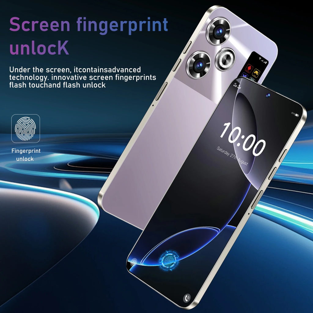 Tidesmit 5G Smartphone, 7.3 Inch AMOLED, 16GB RAM, 1TB Storage Tidesmit
