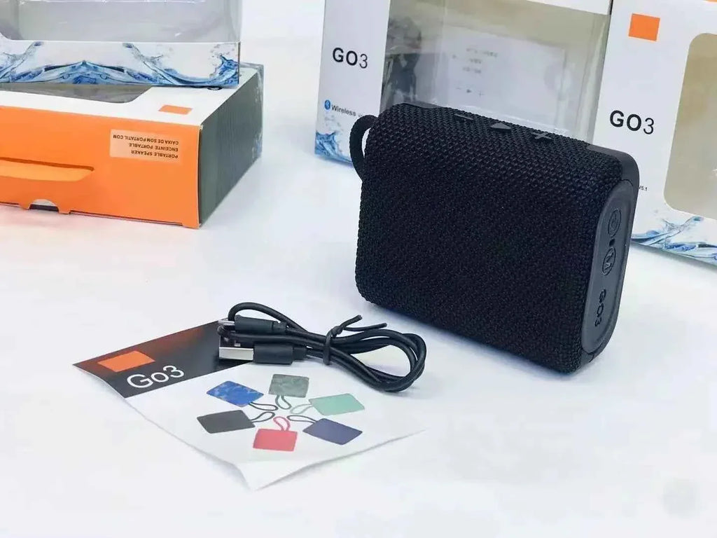 Portable Bluetooth Speaker with Deep Bass and Waterproof Design My Store
