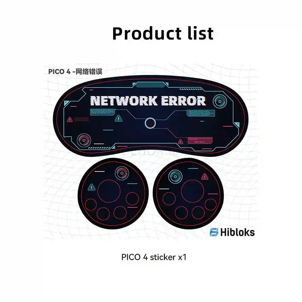 VR Headset Controller Skin Set For Pico Neo 4 Protective Decal option 3 Tidesmit