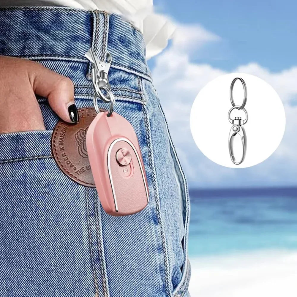 Portable Charger Keychain 1200mAh - Fast Charging for iPhone & USB-C Tidesmit