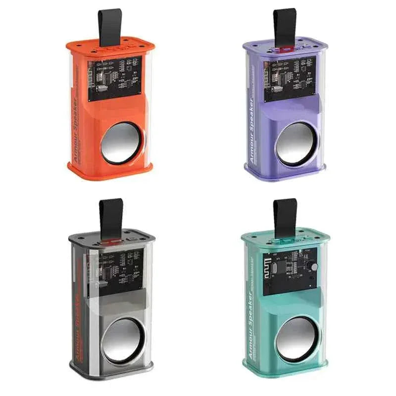 Mecha Portable Bluetooth Speaker with 360 Sound and RGB Light My Store