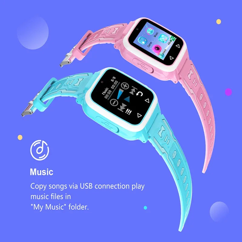 Kids Smartwatch with GPS Tracker - Waterproof Fitness Watch My Store