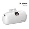 Magnetic Portable Charger 5000mAh - Fast Charging Power Bank 5000mAh White for IOS Tidesmit