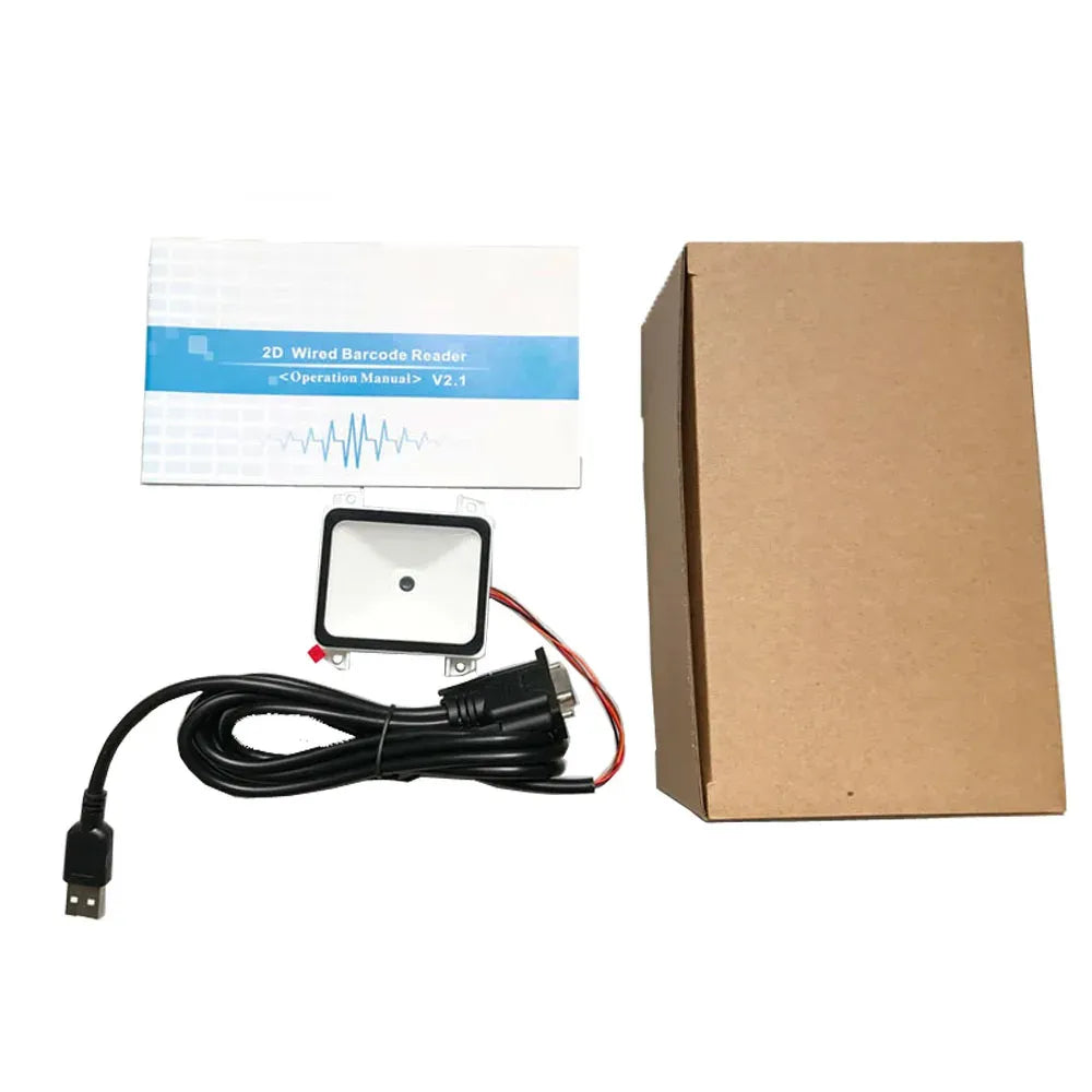 RS232 USB TTL 2D Barcode Scanner Module Embedded mini size scanning module Automatic intelligent sensitive sensing 2D QR reader