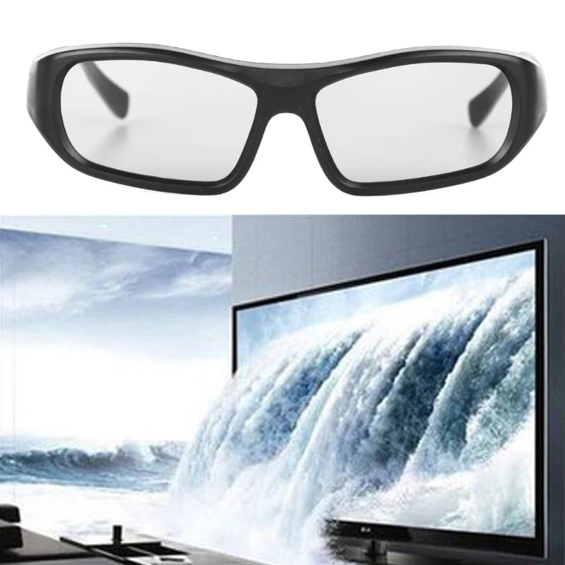 Circular Polarized 3D Glasses for RealD Cinema and Passive 3D TV Tidesmit