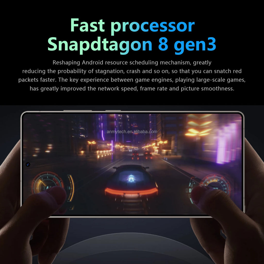 Android 14 5G Smartphone 16GB RAM 1TB Storage Dual SIM Unlocked Tidesmit