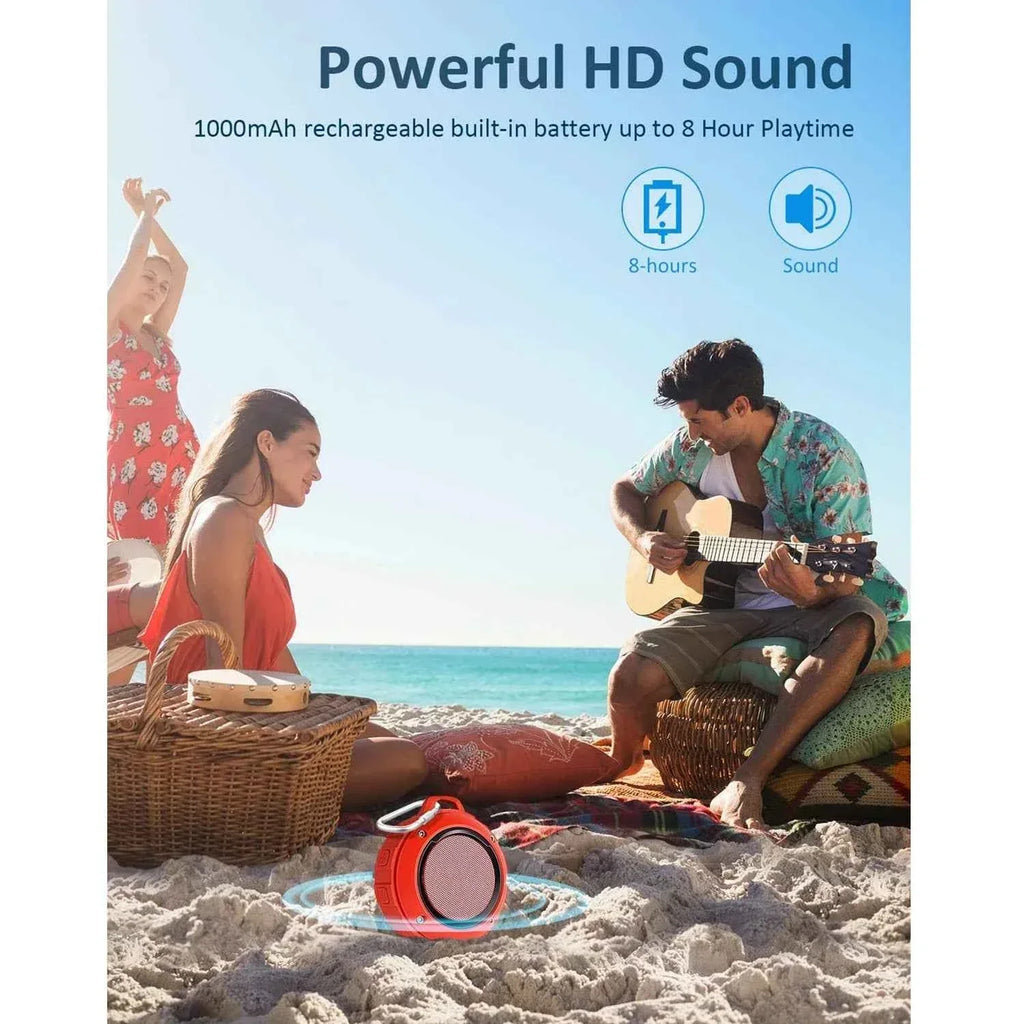 Portable Bluetooth Speaker: 12H Waterproof Wireless Audio, Blue My Store