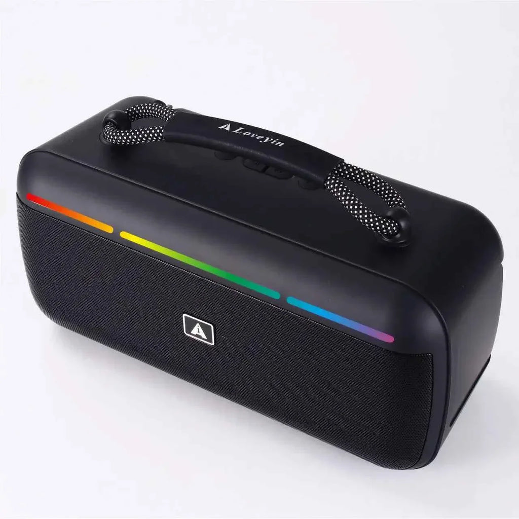 Portable Bluetooth Speaker - 20W Waterproof Wireless Audio with Bass Boost Black My Store