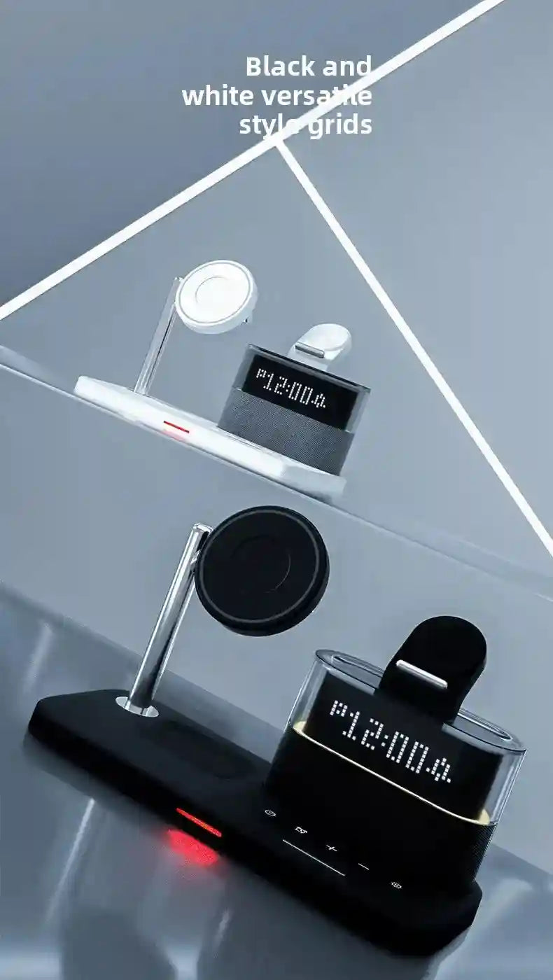 3-in-1 Wireless Charger Station - Qi Certified MagSafe Compatible Tidesmit