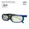 DLP 3D Glasses 144Hz Rechargeable Active Shutter For Projectors Blue JX30 Tidesmit