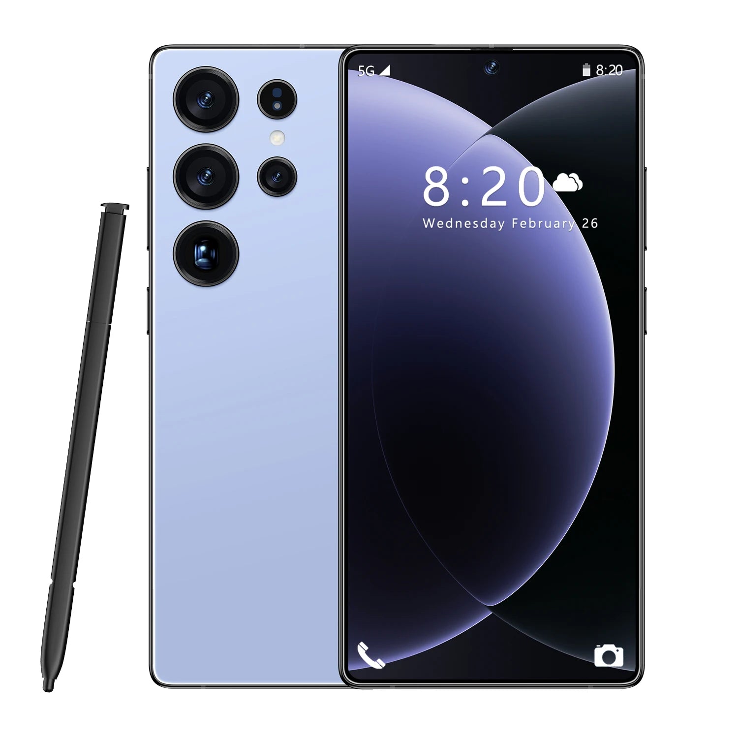 Brand new unlocked S26 Ultra 5G smartphone with 16GB RAM 1TB storage and 7.3 inch HD display gallery view