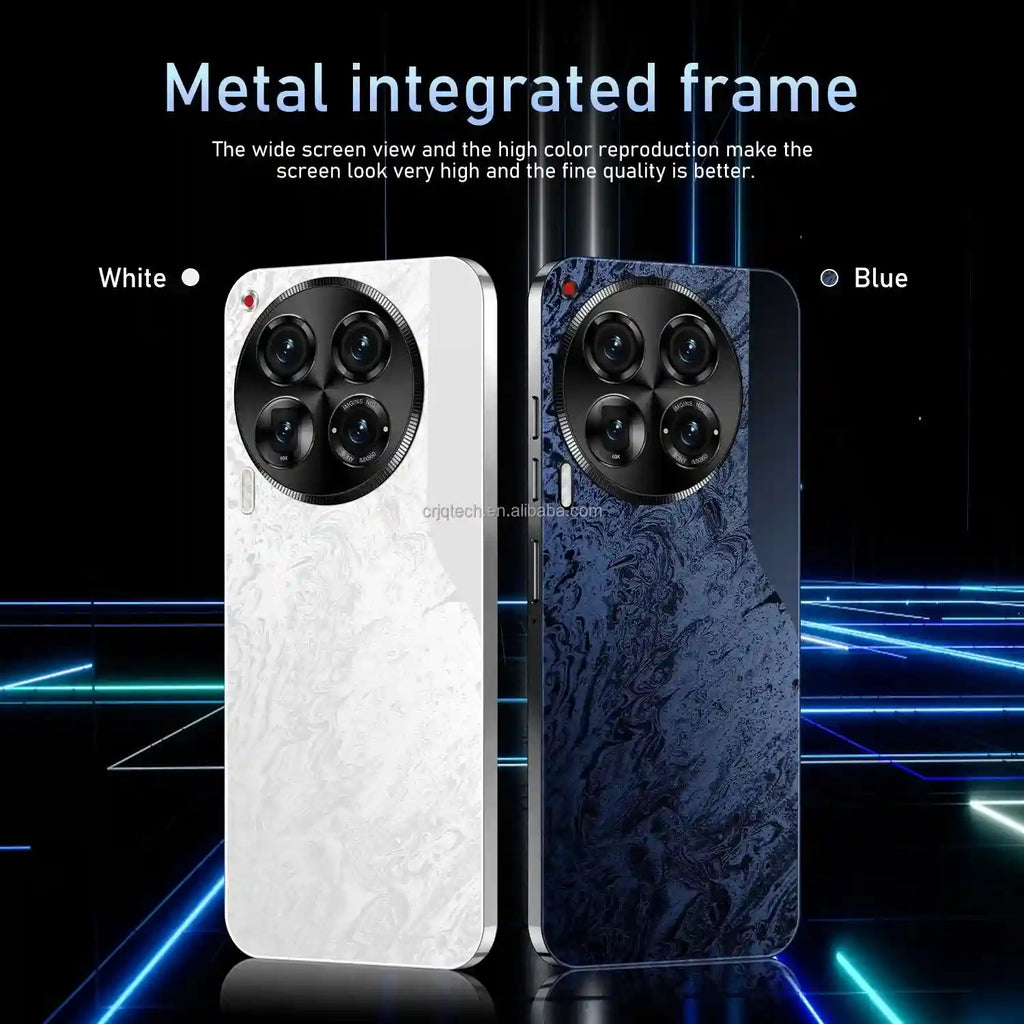 TECHNO NEW Original Camon 30 Pro Folding Mobile Phone James Business Dual-screen 108MP 5G Smartphone 865 Red Cowhide 12+512g Tidesmit