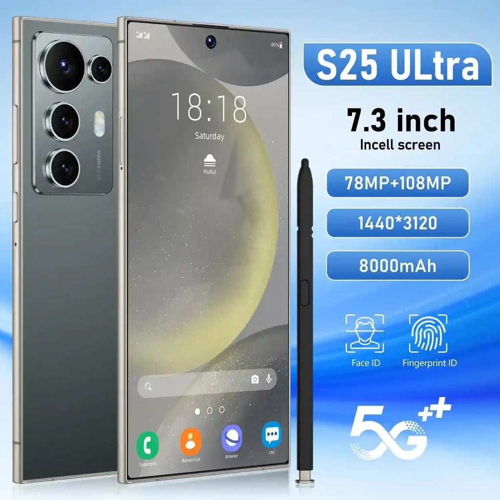 S25 Ultra 5G Smartphone 16GB RAM 1TB Storage - Unlocked Mobile Tidesmit