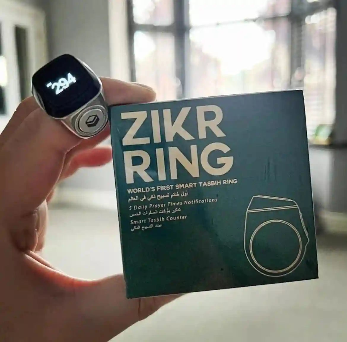 Zikr Smart Health Ring | Fitness Tracker & Biometric Monitor E02 Tidesmit