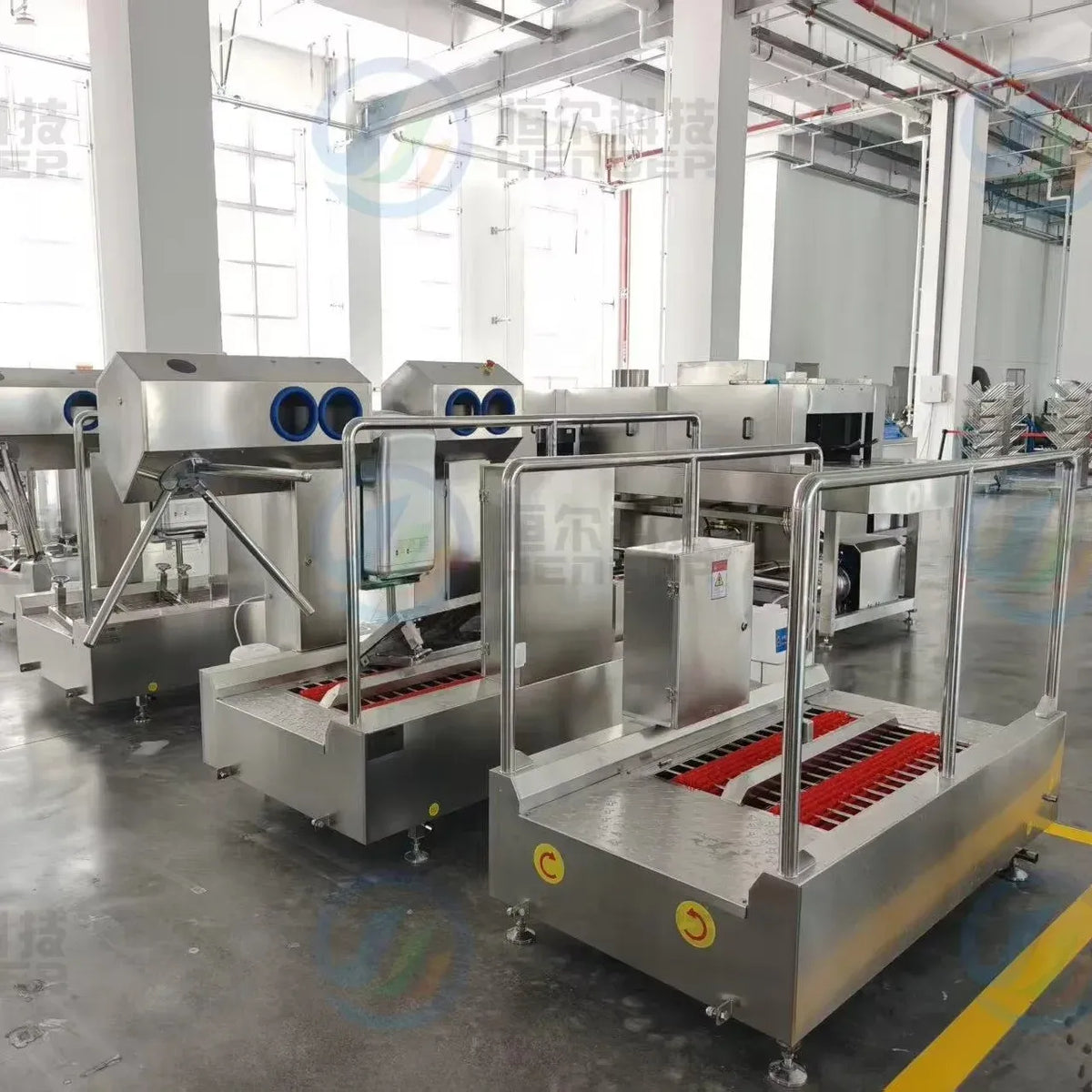 Boot Washer Hygiene Cleaning Station for Food Factory