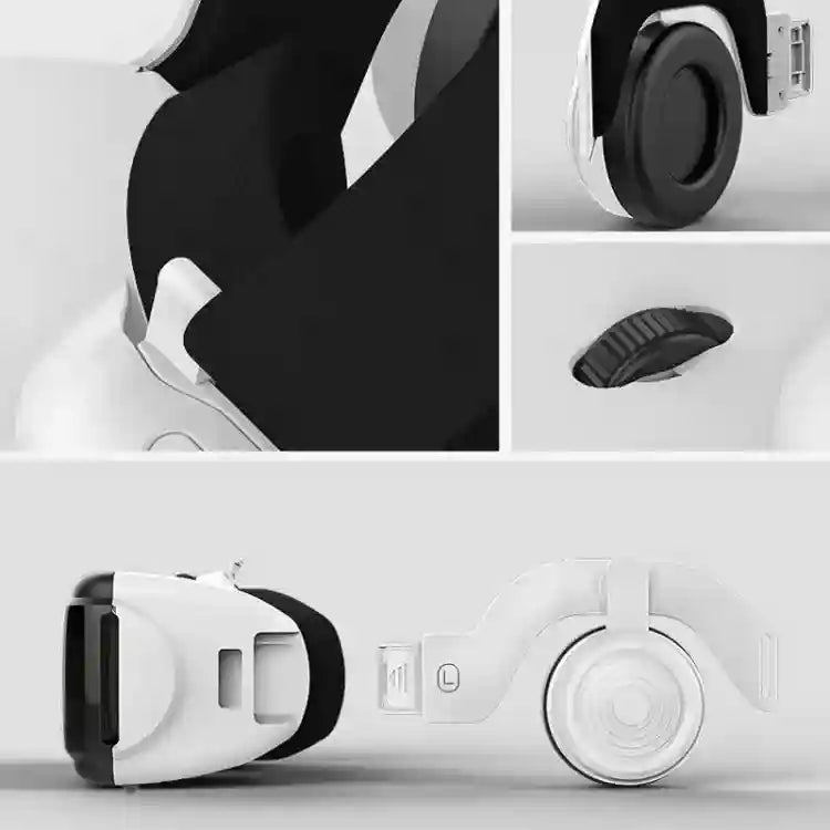 Virtual Reality 3D Glasses with HiFi Headset for Smartphones Tidesmit