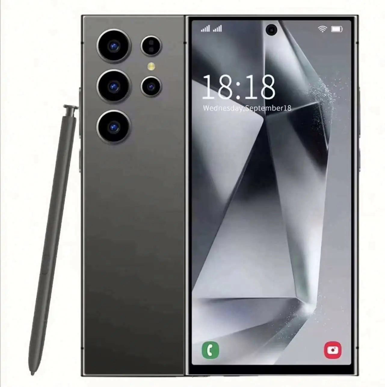 S25 Ultra global version smartphone with 7.3 inch display, 16GB RAM, 1TB storage, and 5G connectivity