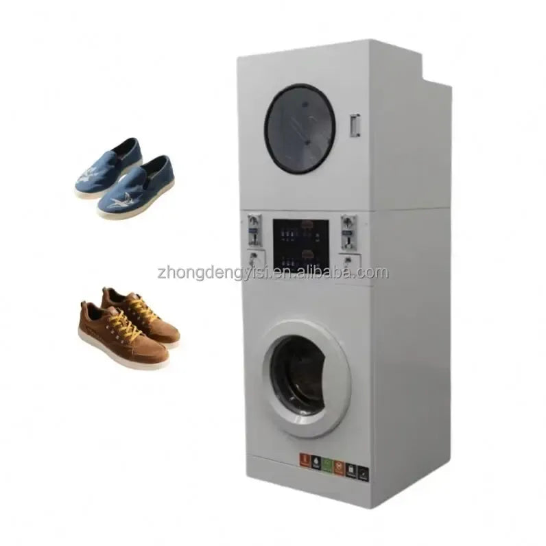Multifunctional Commercial Shoe Cleaning Station Wash Dry and Vend CoinOperated