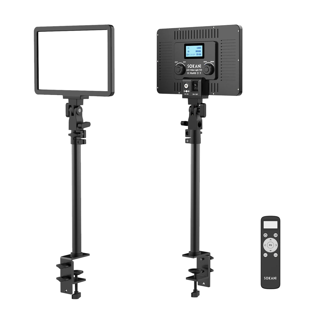LED Video Light Panel | Adjustable Studio Fill Lamp for Creators Tidesmit
