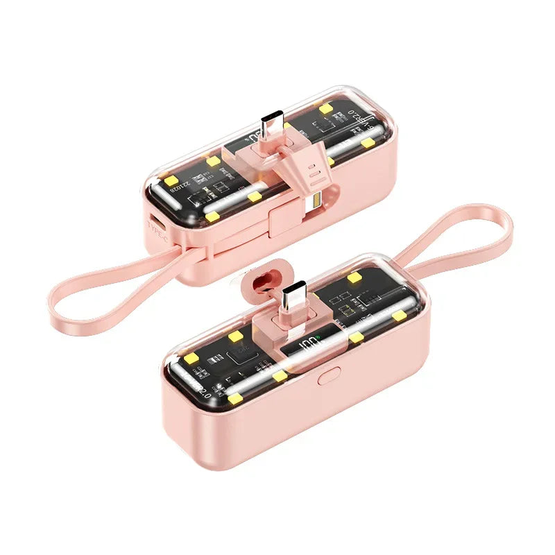5000mAh Portable Fast Charging Power Bank with LED Display Tidesmit