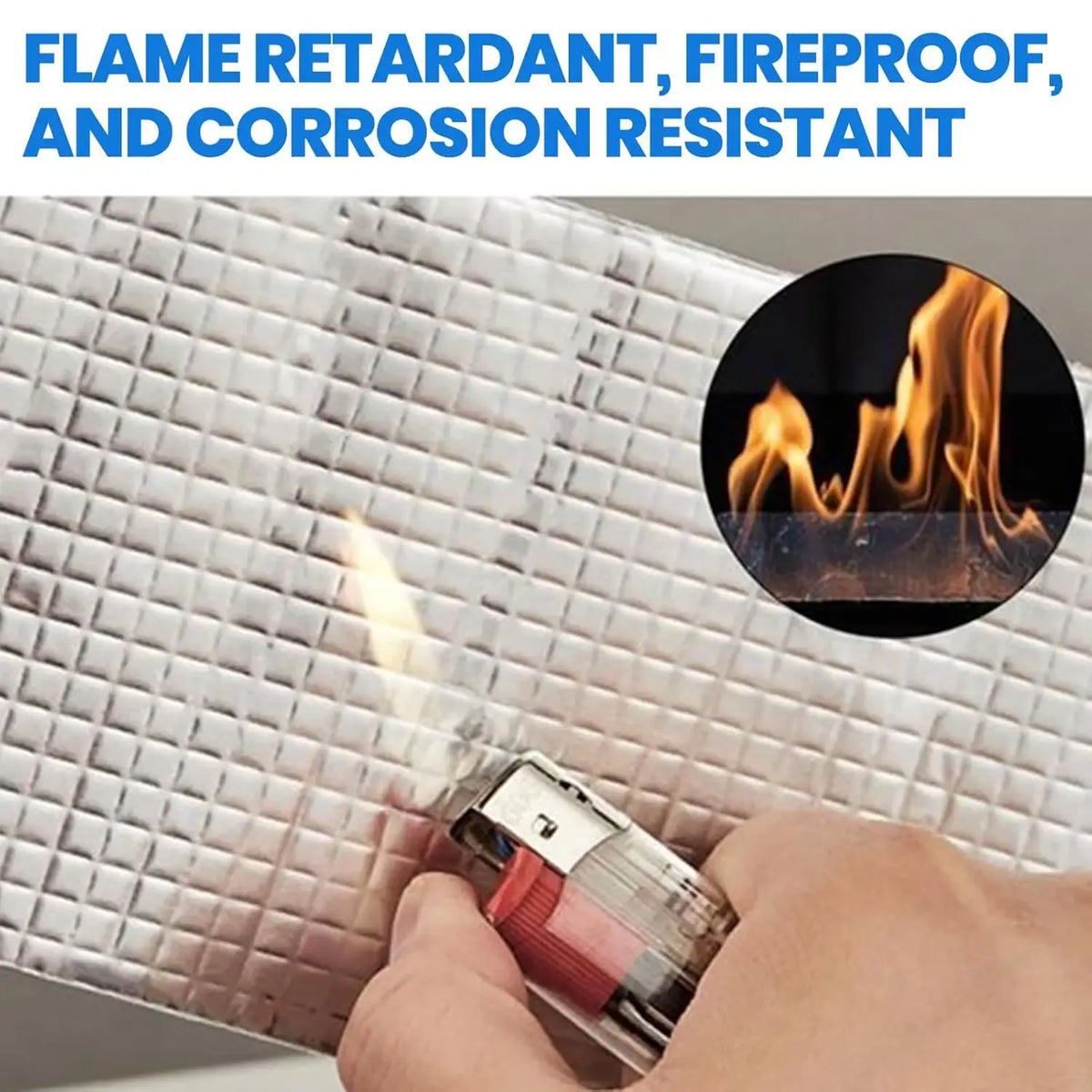 Professional Aluminum Foil Butyl Flashing Tape,Heavy Duty Roof Repair Tape for Metal Roofs,RV Roofs,Gutters,Skylights&Waterproof