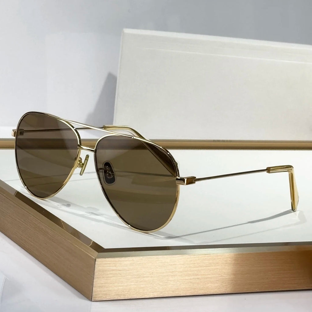 2026 Luxury Designer Sunglasses for Men and Women, High Quality UV400 Protective Lenses, Outdoor Vacation Travel Pilot Glasses