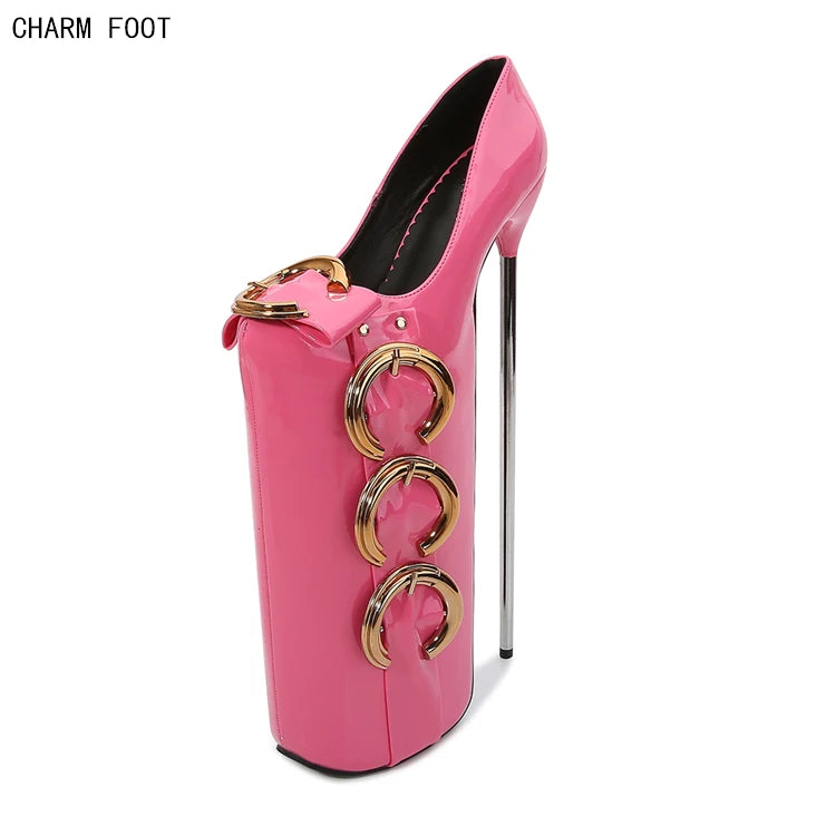 Fashion Bow C Button Shooting Props Special Props Super High Heel 30cm