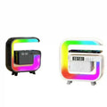 3-in-1 Wireless Charger Speaker Lamp with RGB Light and Digital Clock Tidesmit