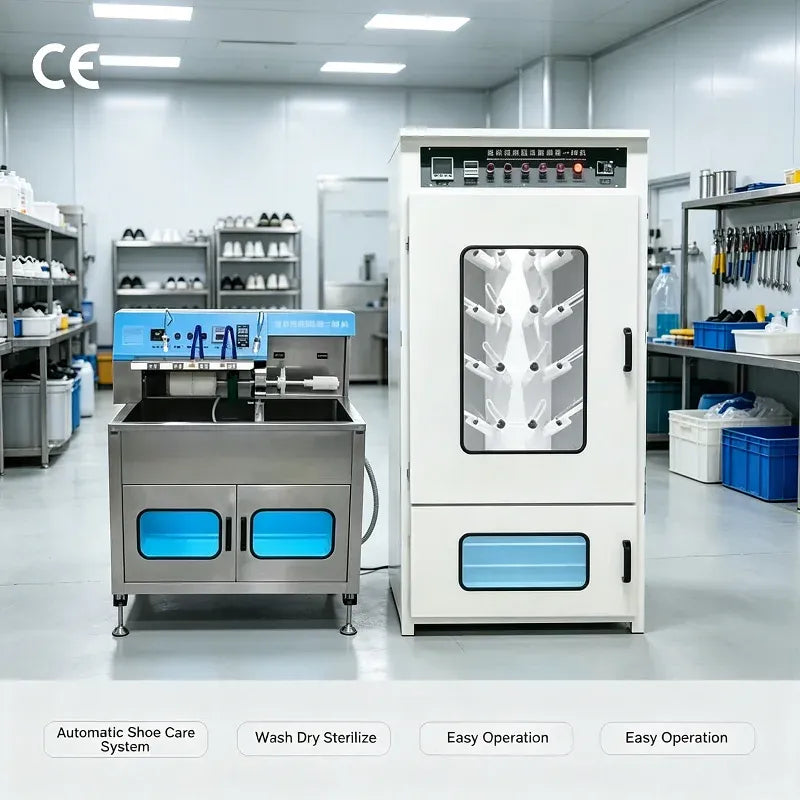 Factory Customize Shoe Washer and Shoe Dryer Shoes Washing Drying Machine With Uv Ozone Steam Cleaning Device Support Customized