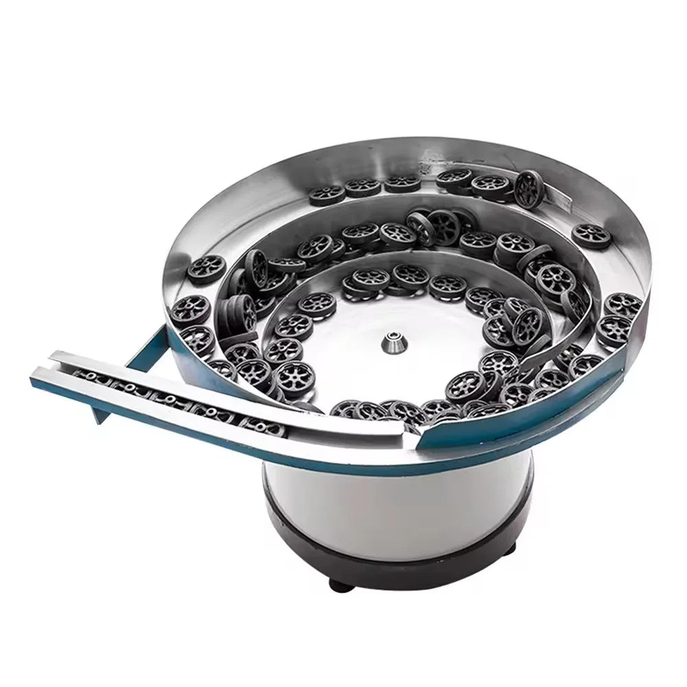 Automatic Vibrating Lid Cover Cap Feeder Vibratory Screw Feeding Equipment Bowl Vibration Feeder