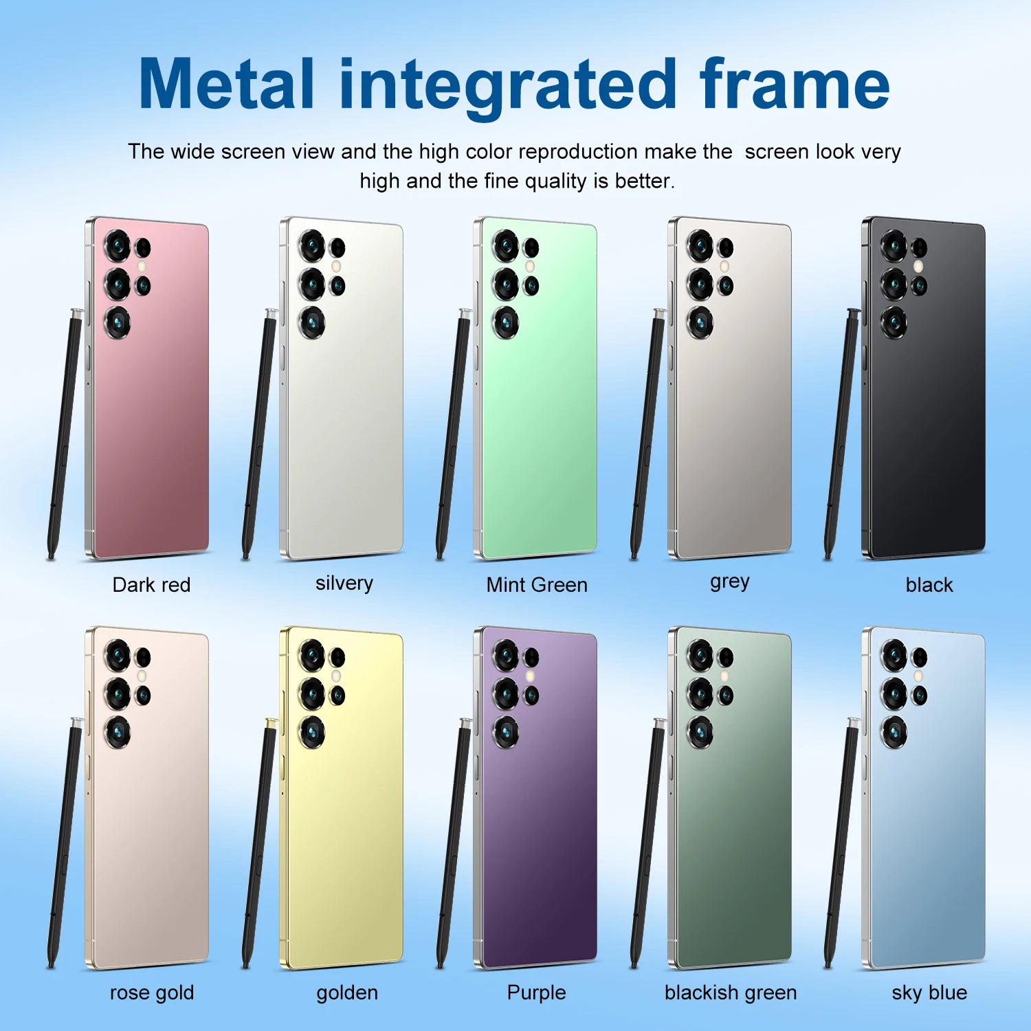 S25 Ultra 5G Smartphone, 1TB 16GB RAM Android 15 with S-Pen Tidesmit