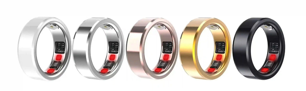 Smart Health Ring: Waterproof Fitness Tracker & Biometric Monitor Tidesmit