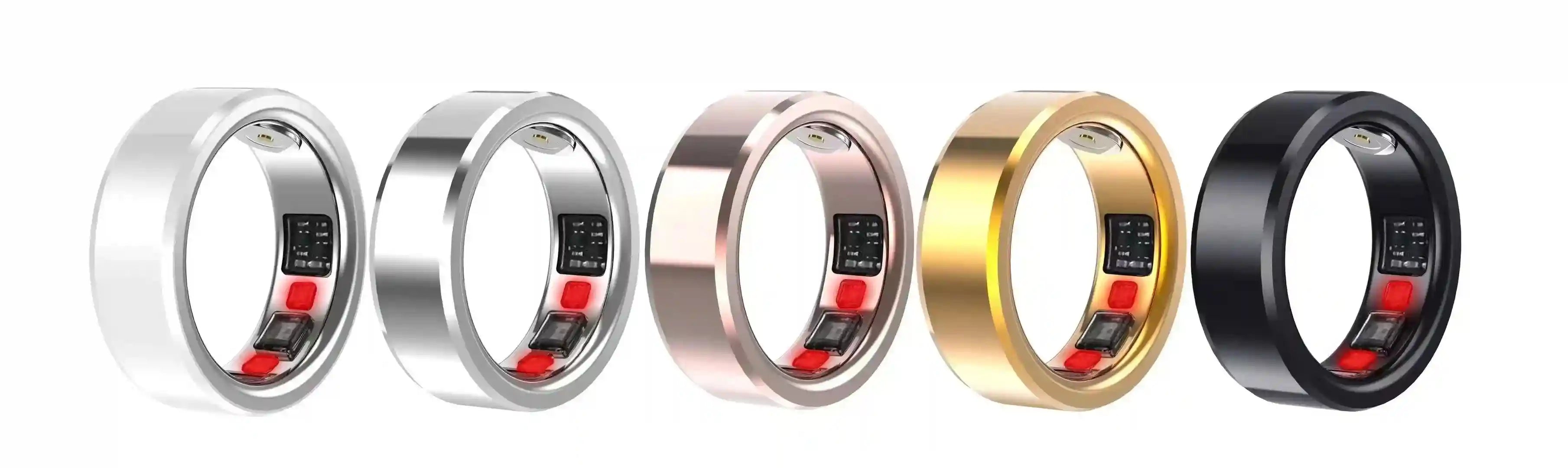 Smart Health Ring: Waterproof Fitness Tracker & Biometric Monitor Tidesmit