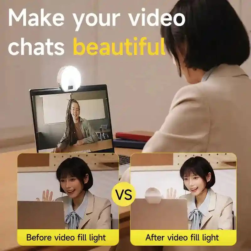 Portable LED Ring Light XZH-165 - Adjustable Brightness for Content Creation Tidesmit