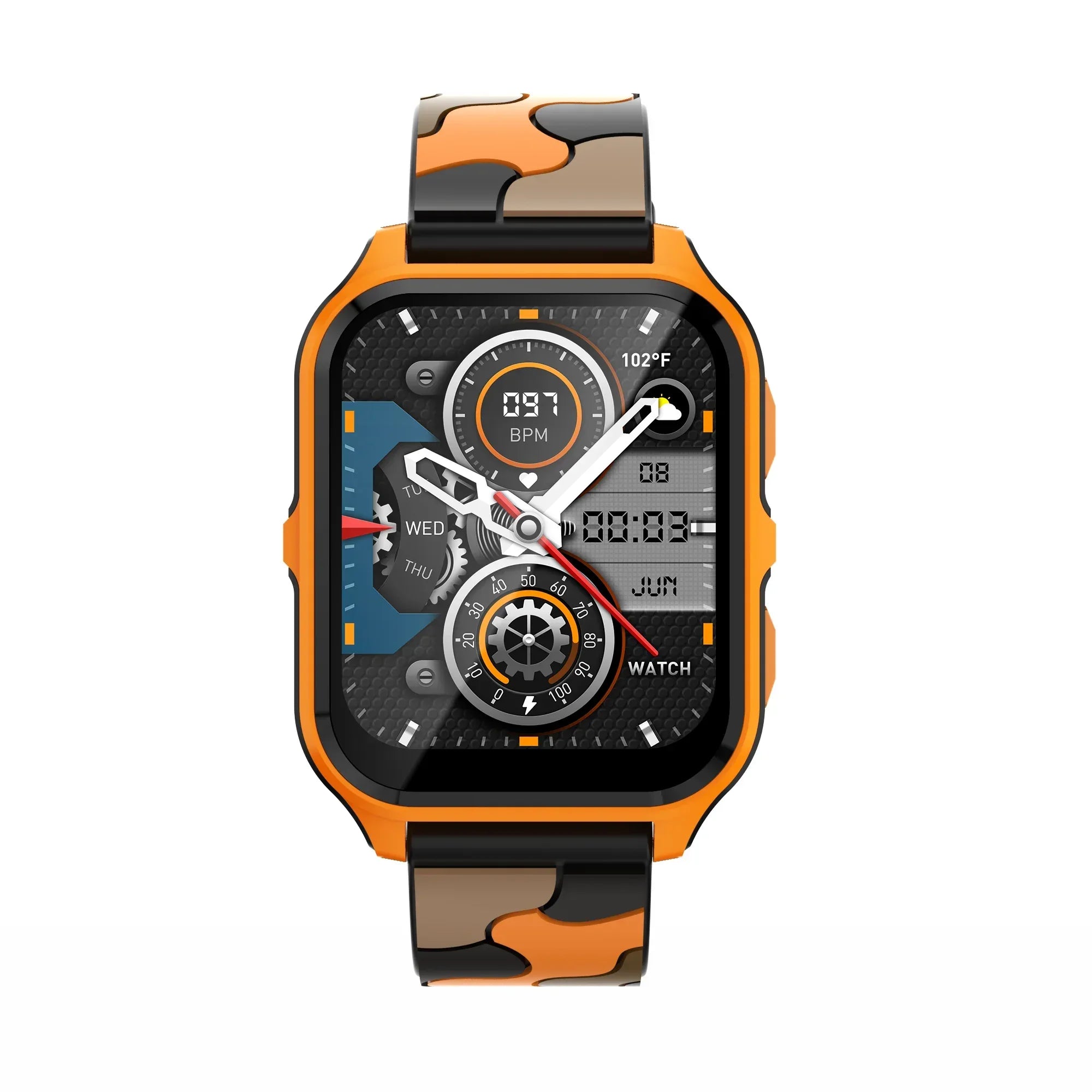 P73 Smartwatch Fitness Tracker - Waterproof GPS Heart Rate Monitor My Store