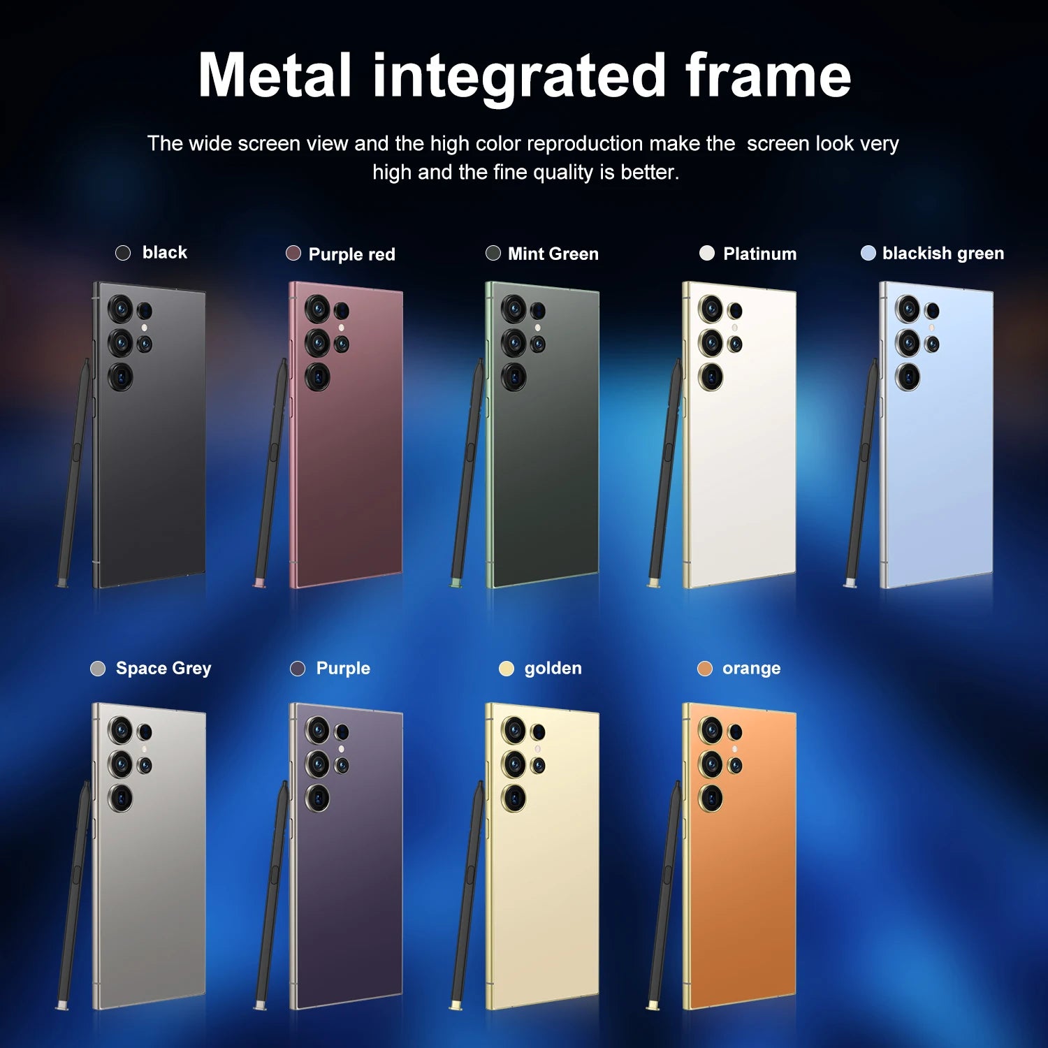 S25 Ultra 5G Smartphone 22GB RAM 2TB Storage Unlocked Mobile Tidesmit